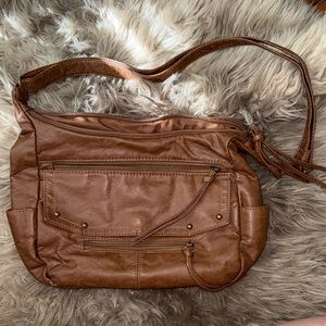 Brown Leather  Bag